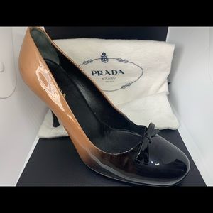 Prada Patent Leather Stilettos WITH DUST BAG Size 7